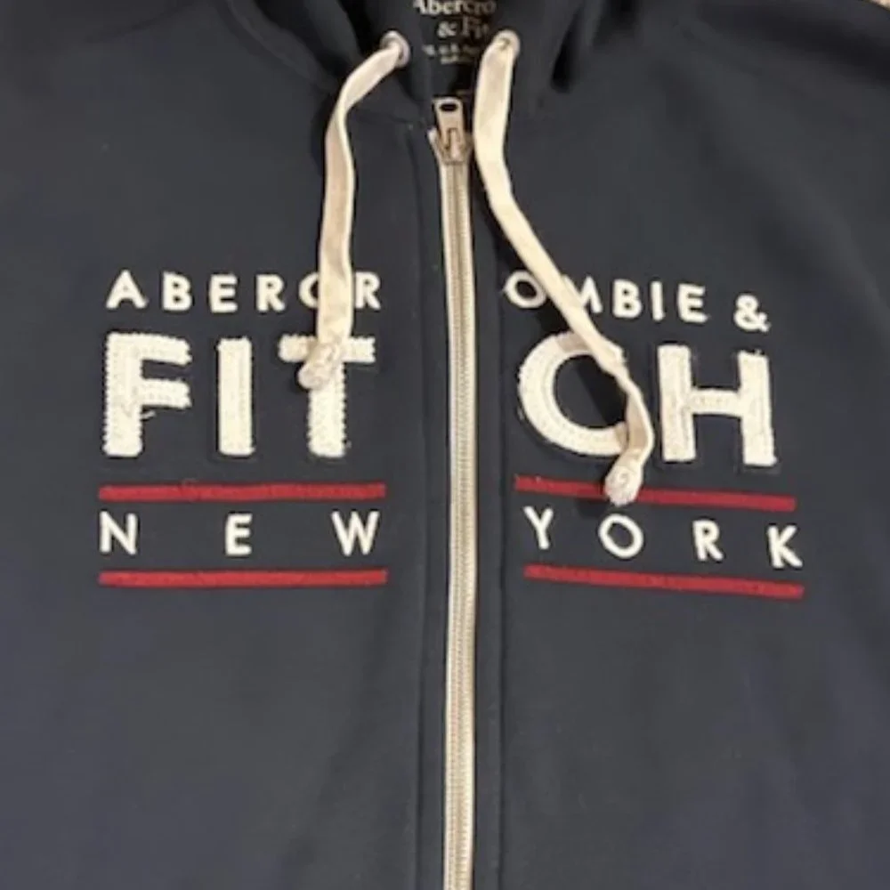 Abercrombie Men's Muscle Fit Full Zip Hoodie -M - Picture 6 of 15